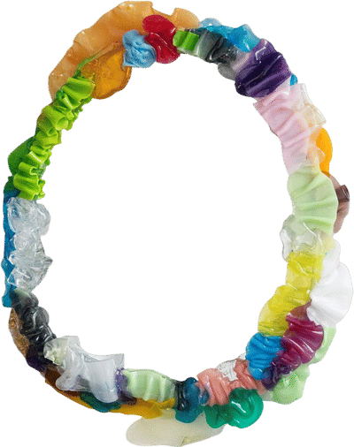 Ruffle Pond Mirror