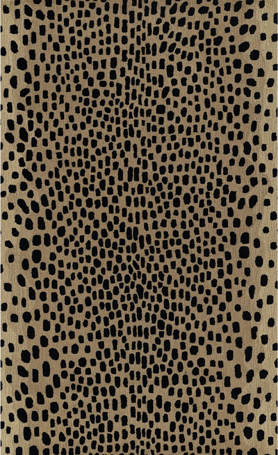 Hand Tufted Wool Animal Print Rug