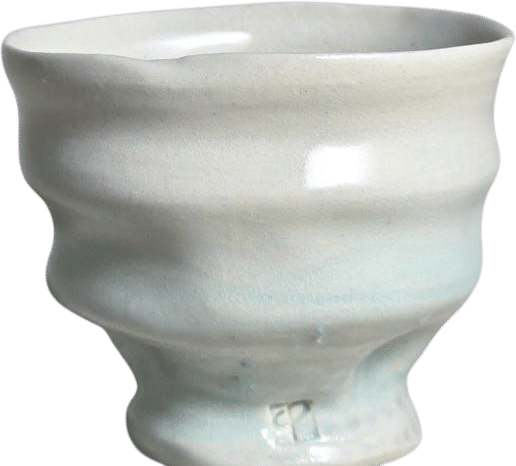 Chris P Ceramics Handmade Porcelain Teacup
