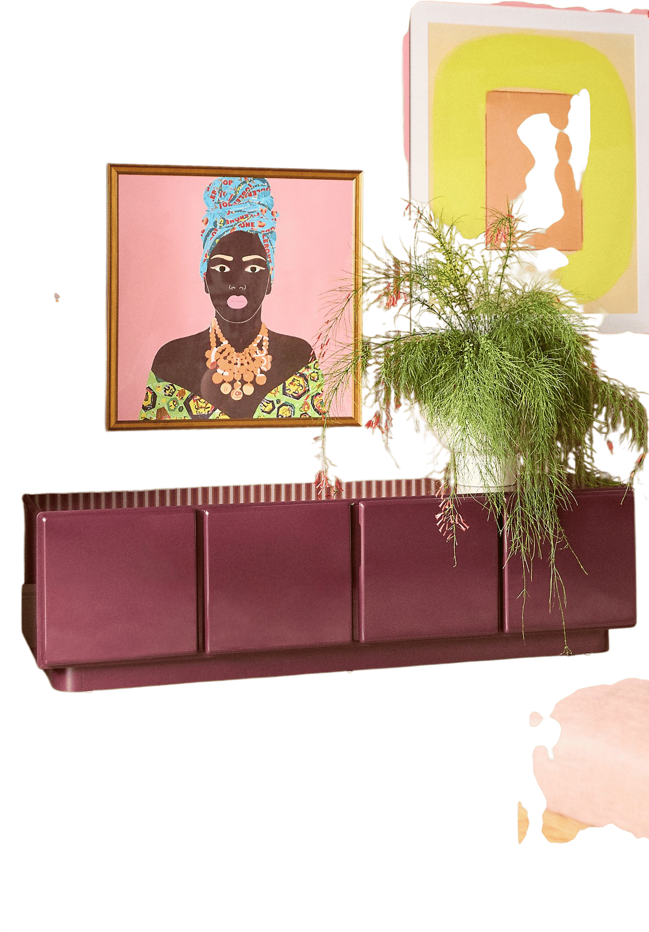 Anthropologie glossy tv stand