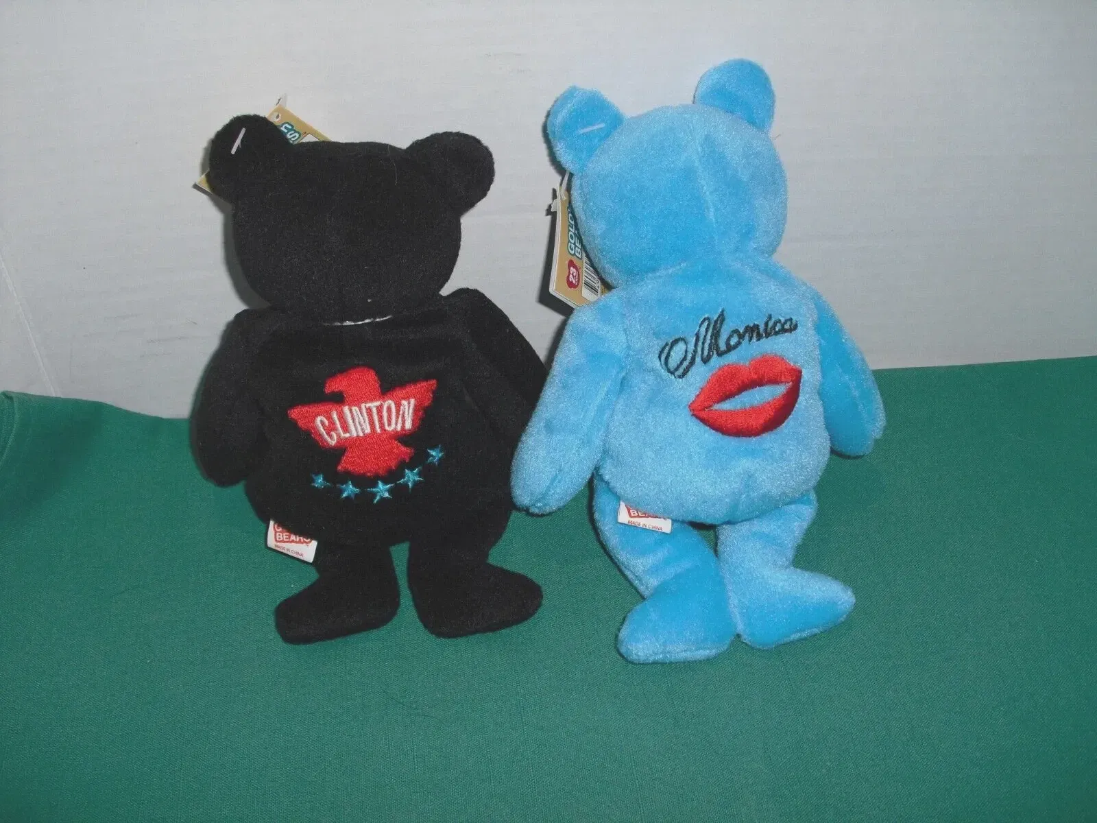 Bill Clinton and Monica Lewinsky Beanie Babies