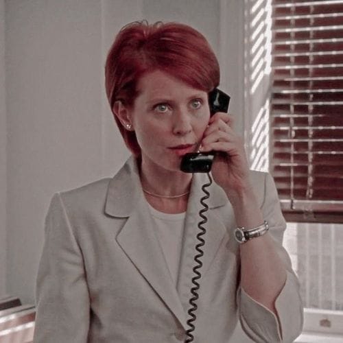 Saying “Is everything ok? Do you need me to call someone?”
