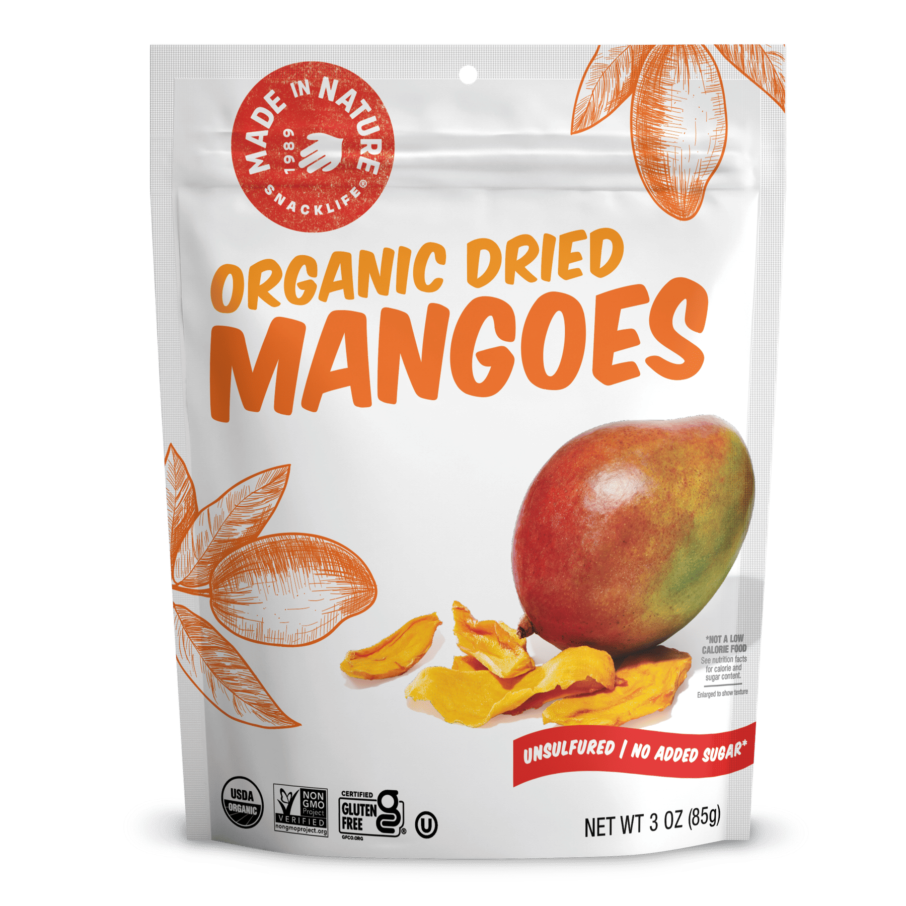 Organic Dried Mangoes