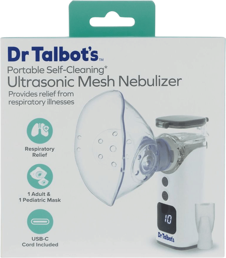 Portable nebulizer and ozonated glycerin as soon as you feel a cold coming on