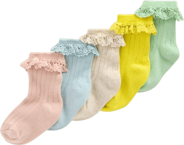 Baby 5-pack Socks-Multi