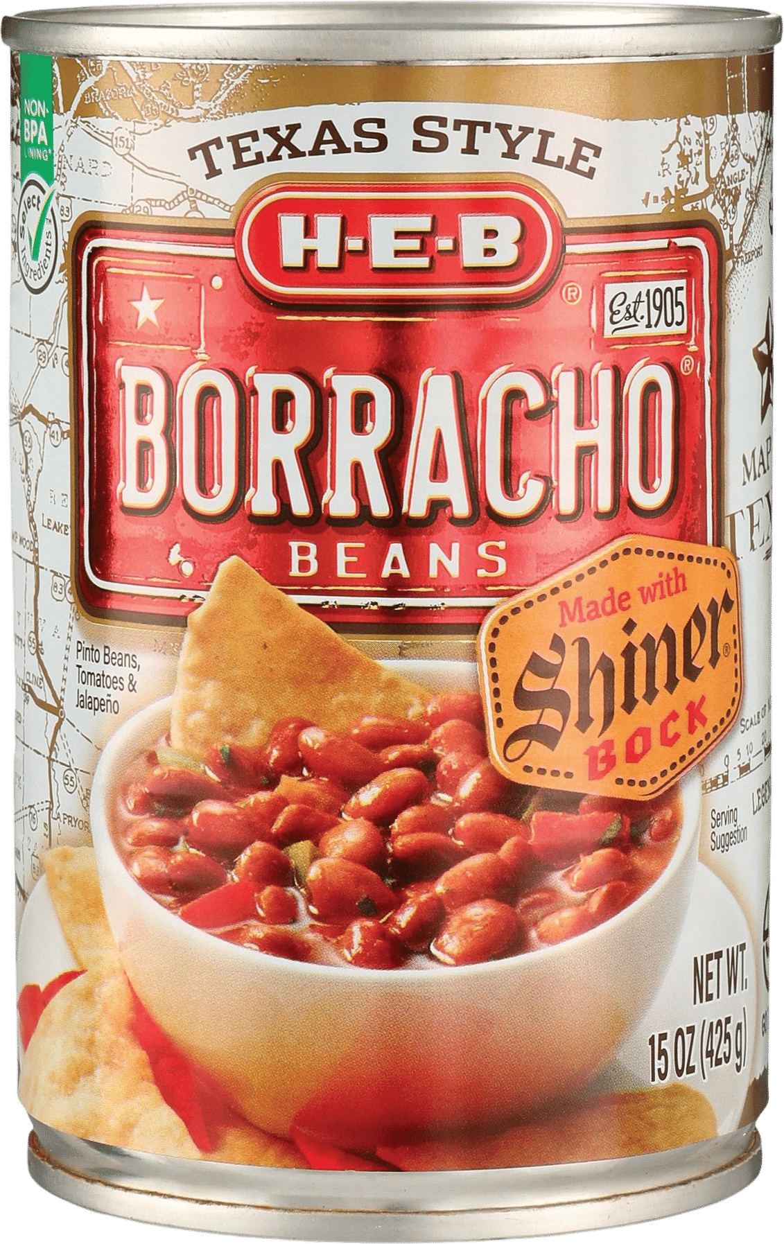 HEB shiner bock beans