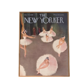The new yorker ballet poster