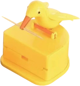 Perching Bird Toothpick Dispenser