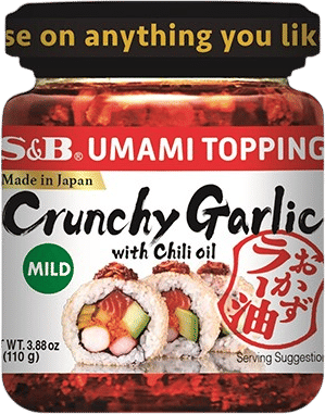 S&B Umami Topping Crunchy Garlic Chili Oil