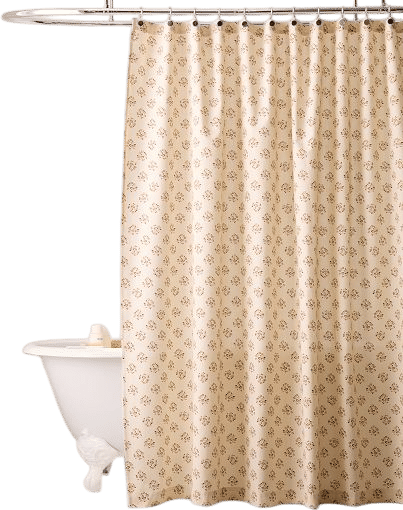 West Elm x Emma Chamberlain Floral Shower Curtain