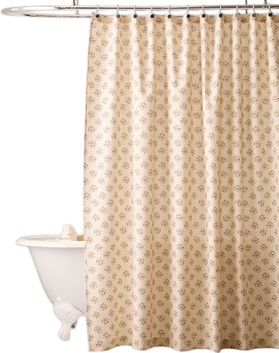 West Elm x Emma Chamberlain Floral Shower Curtain
