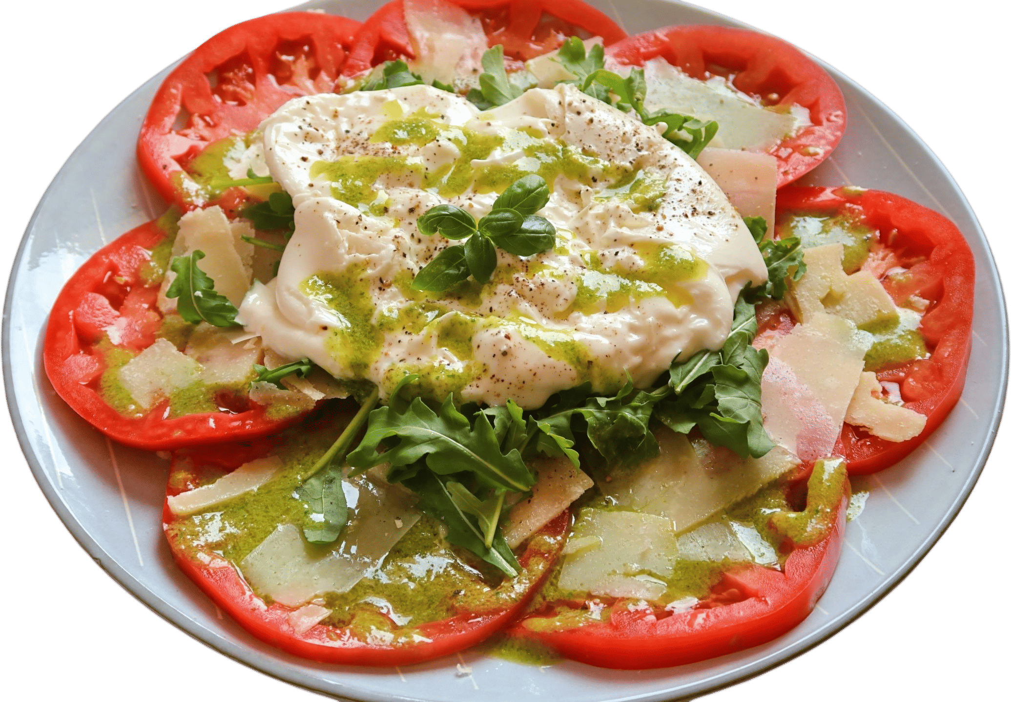 Tomato and burrata