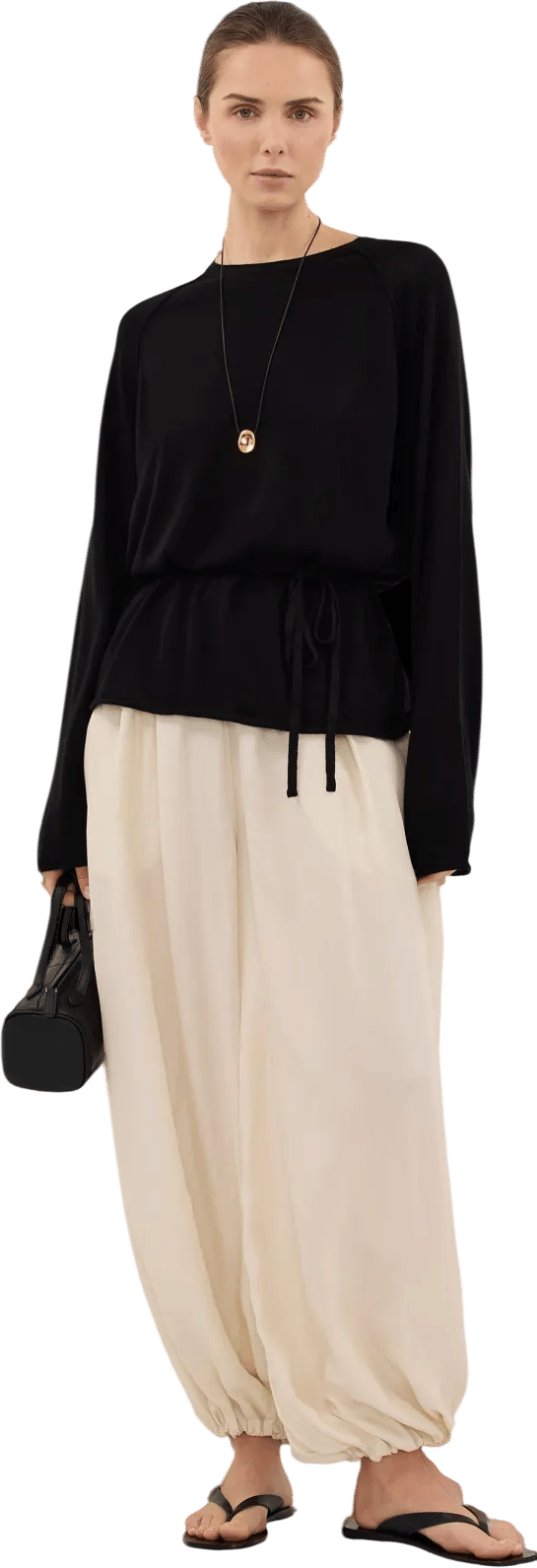 Duke Tie Marino Knit Top - DISSH