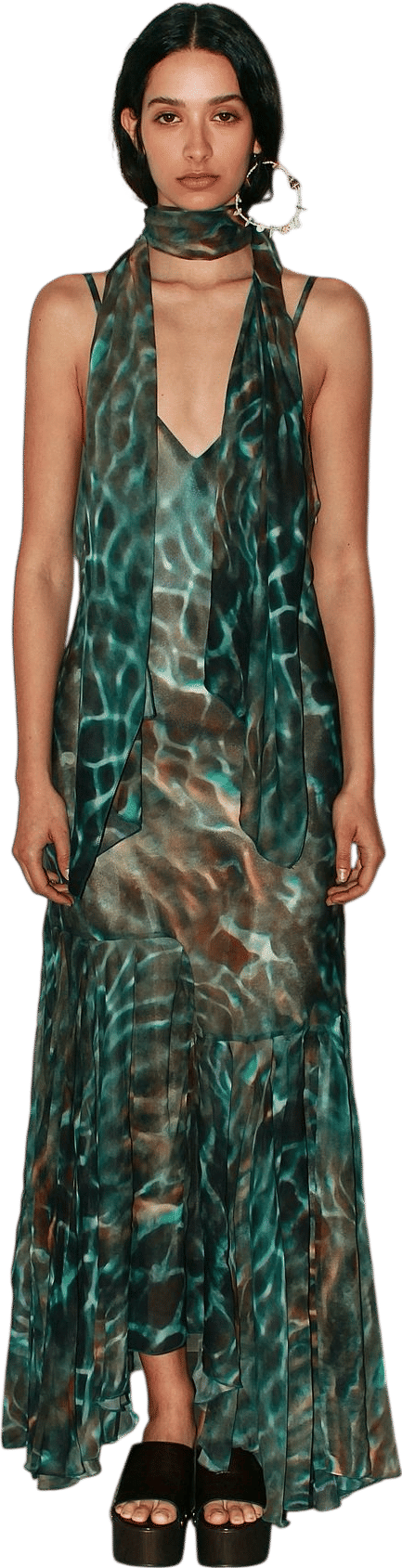 Alma Dress - Blue