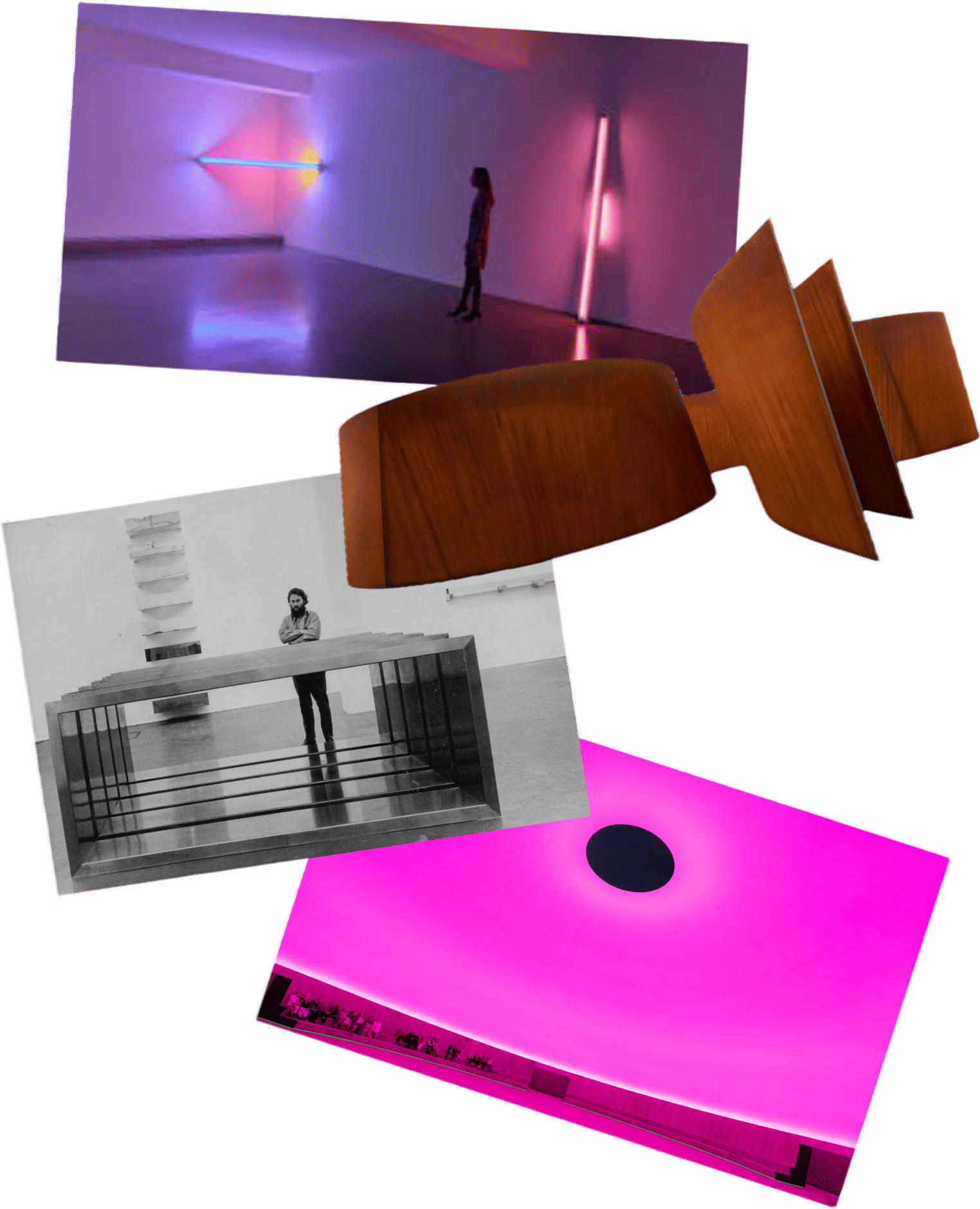 everything Dan Flavin, Donald Judd, Richard Serra, James Turrell