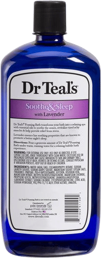 Dr Teal's Foaming Bath - Soothe & Sleep with  Lavender