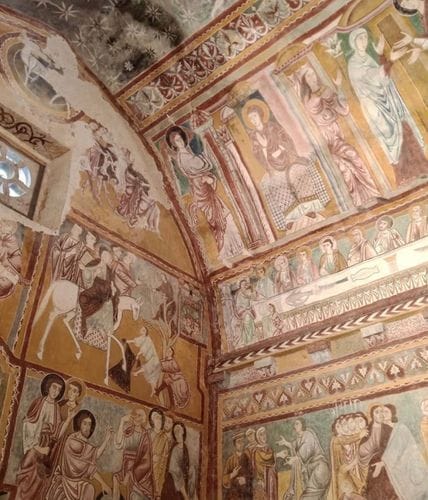 Oratorio di San Pellegrino- Abruzzo, Italy - frescoes