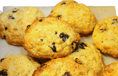 Corn Cherry Scone