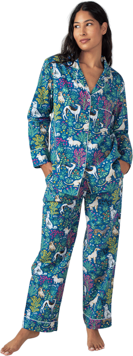 Printfresh Must Love Dogs Sleep Set - Indigo
