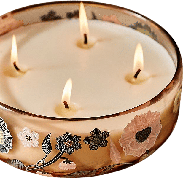 The big decorative candles