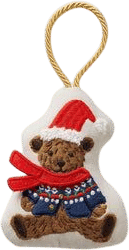 Rifle Paper Co. Embroidered Ornament - Beary Christmas
