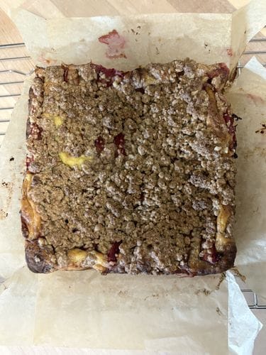 farmers market rhubarb