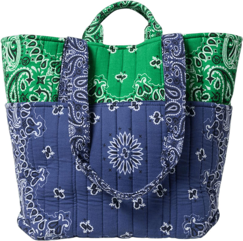 Evereve Piper Bandana Tote