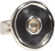 Circle Moonstone Ring