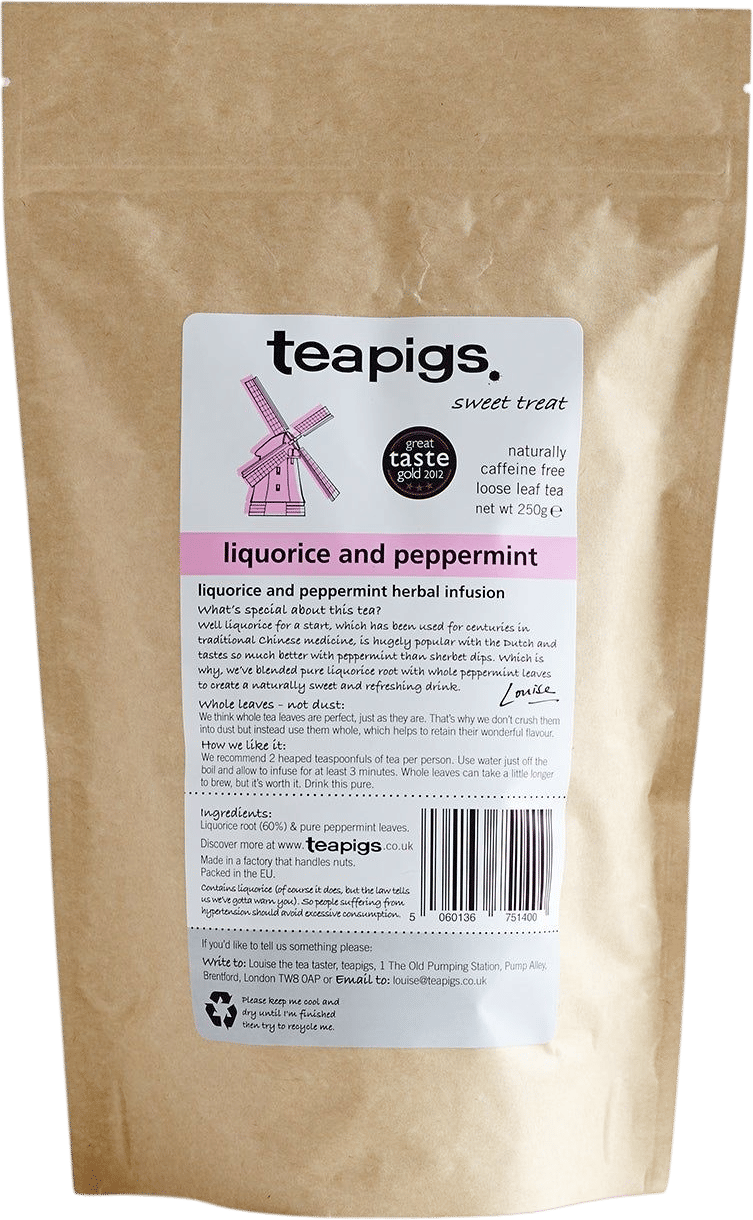 Teapigs Liquorice and Mint Loose Leaf Tea