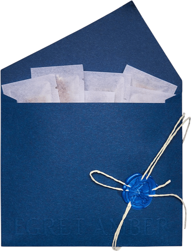 Egret Amber Tea Sampler Envelope