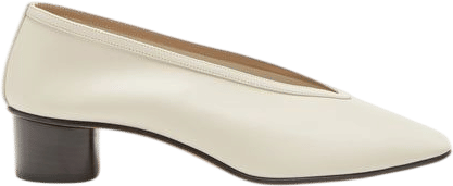 Luna Pump / Ecru Leather