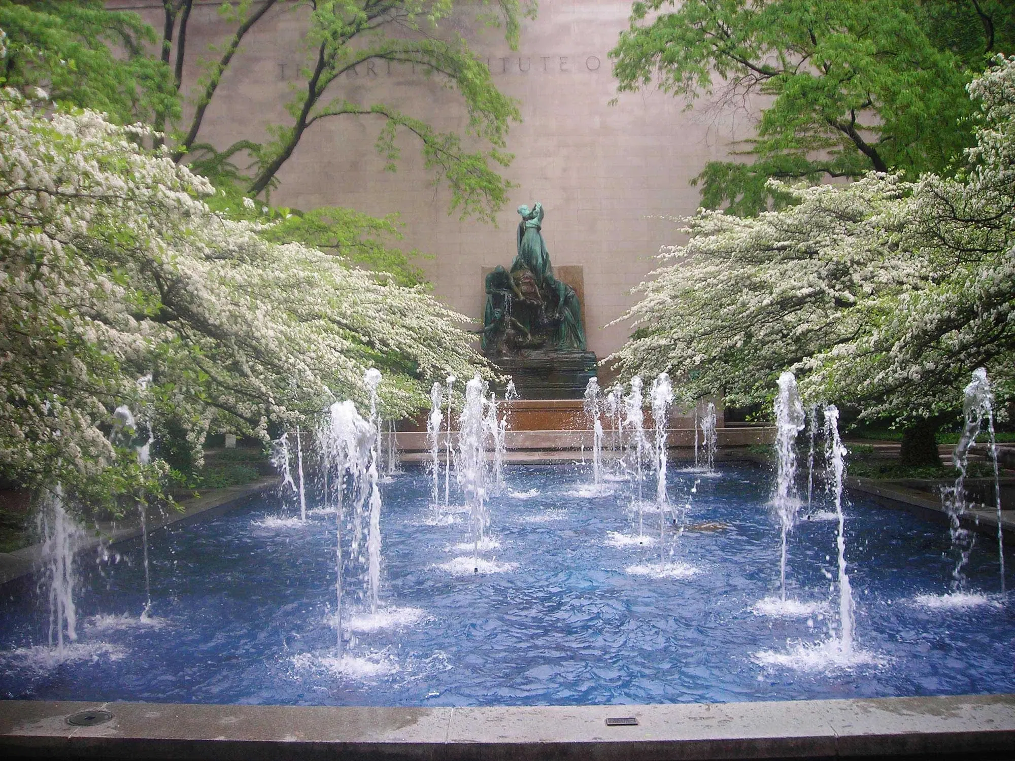South Fountains at the Art Institute of Chicago