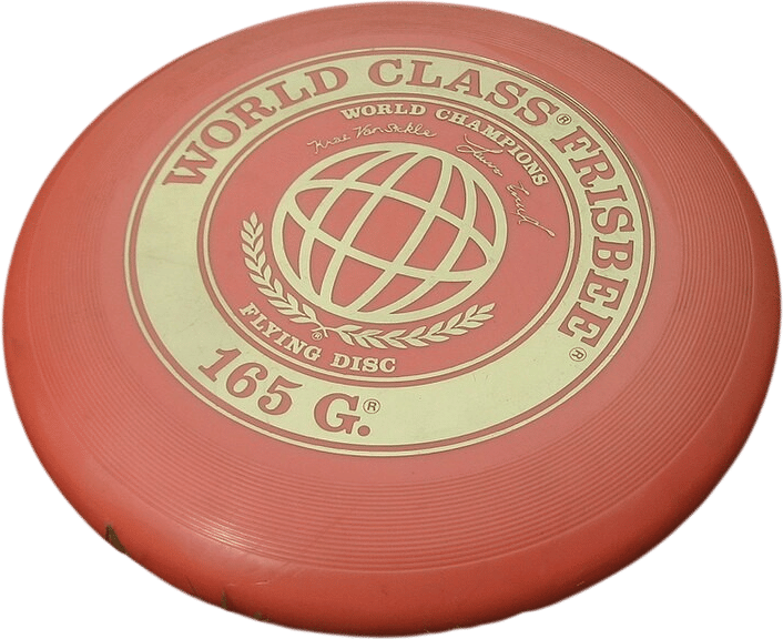 Plastic frisbee