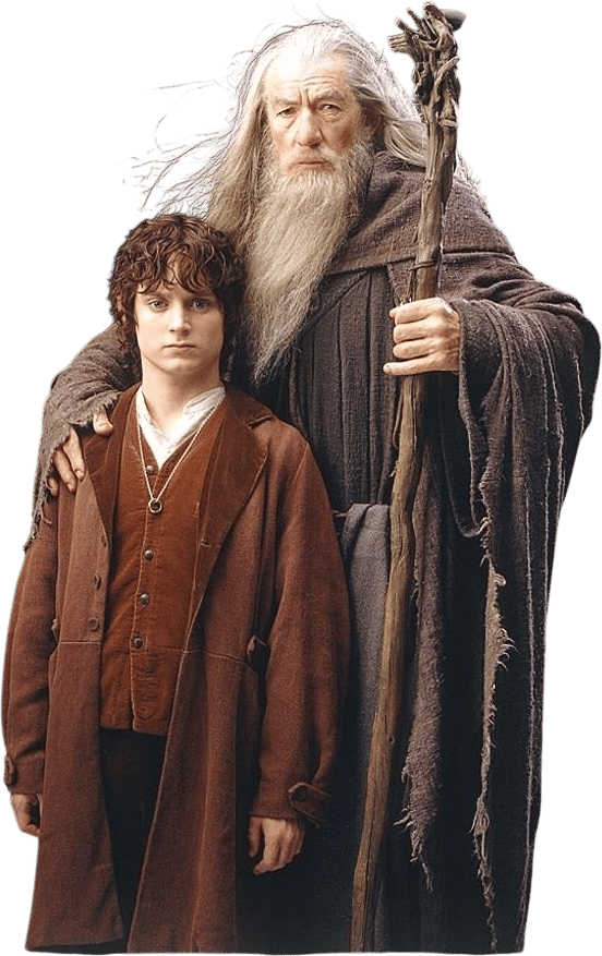 Gandalf and Frodo