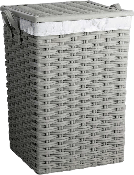 Laundry hamper on every floor