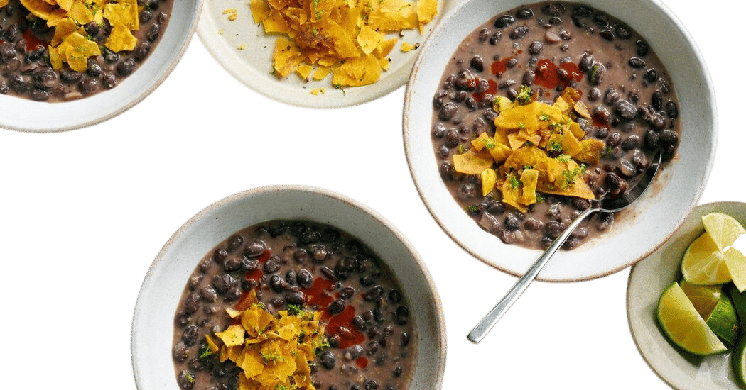 Vegan Coconut-Ginger Black Beans