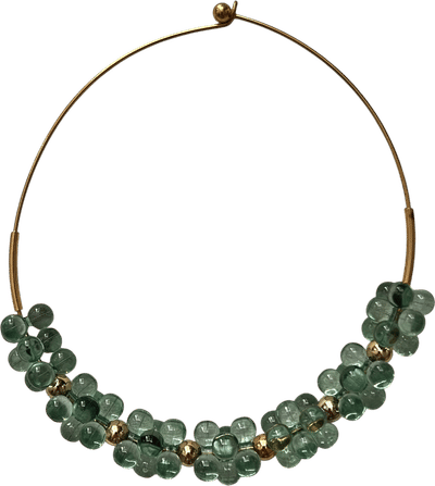 Vintage Gold Bubble Necklace