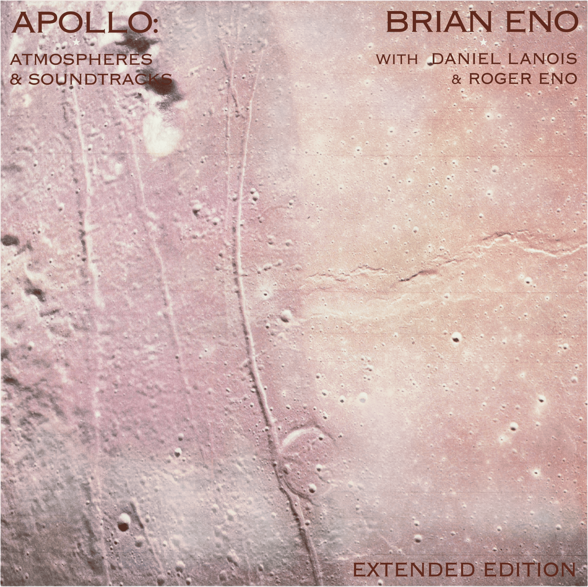 Brian Eno’s APOLLO: Atmospheres & Soundtracks and AMBIENT 1: Music for Airports.