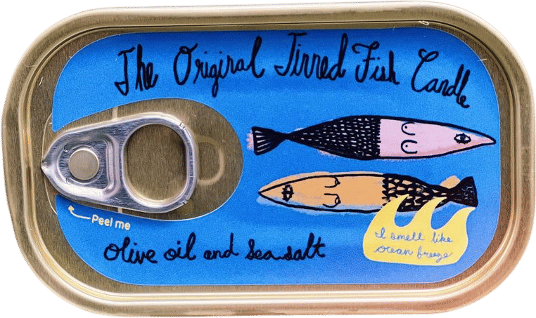 Tinned Fish Candle