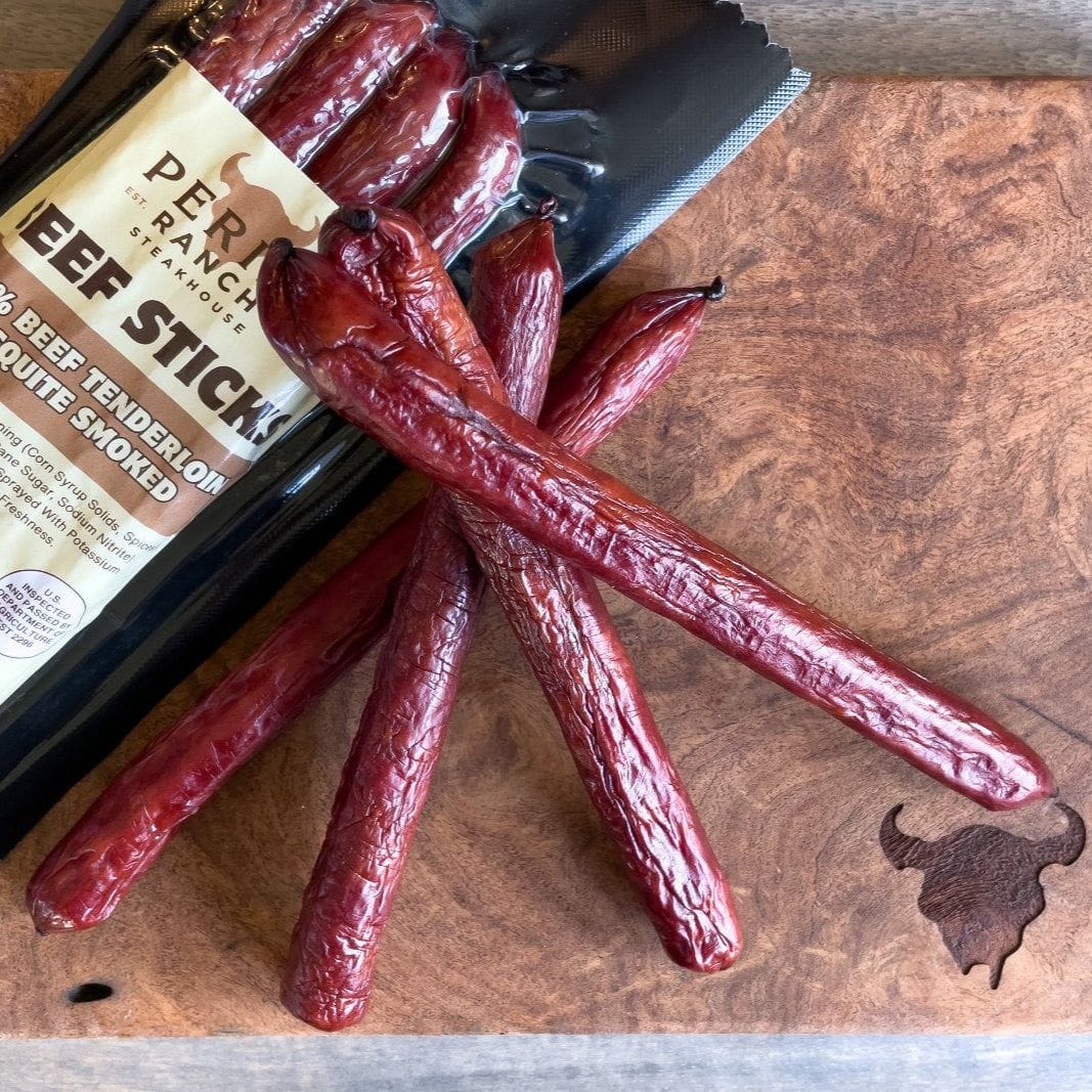 Perini Ranch Beef Sticks, Mesquite Smoked