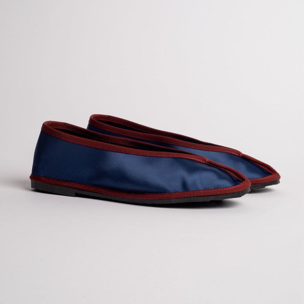 Ilio Smeraldo x Maria de la Orden Satin Slippers