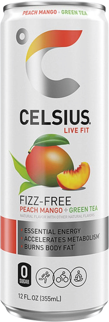 CELSIUS Peach Mango Green Tea
