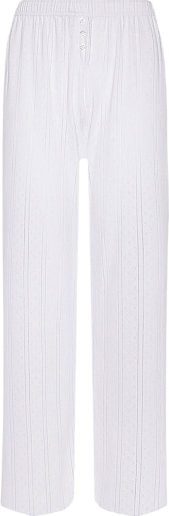 Cou Cou Intimates The Pant: White Pointelle