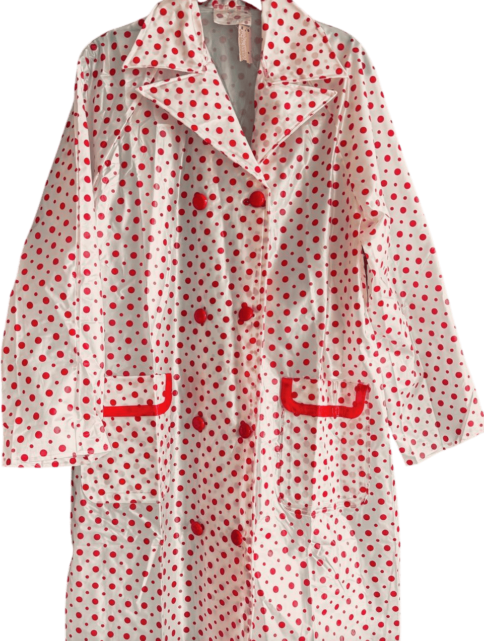 Women's White and Pink Jacket