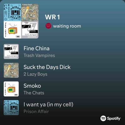 WR1: home-made (Spotify Playlist)