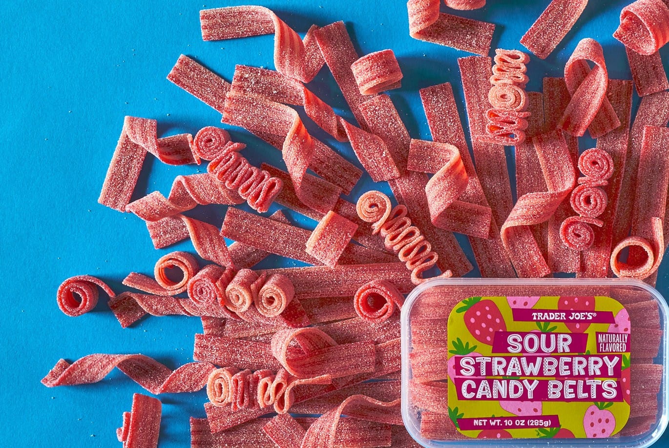 Trader Joe’s Sour Strawberry Candy Belts