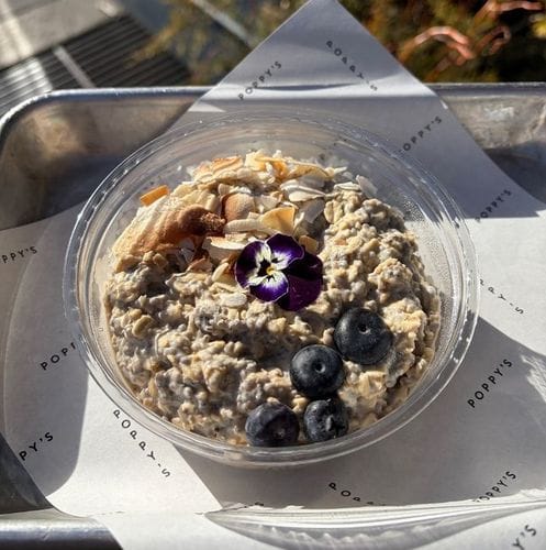 Poppy’s Tahini Overnight Oats