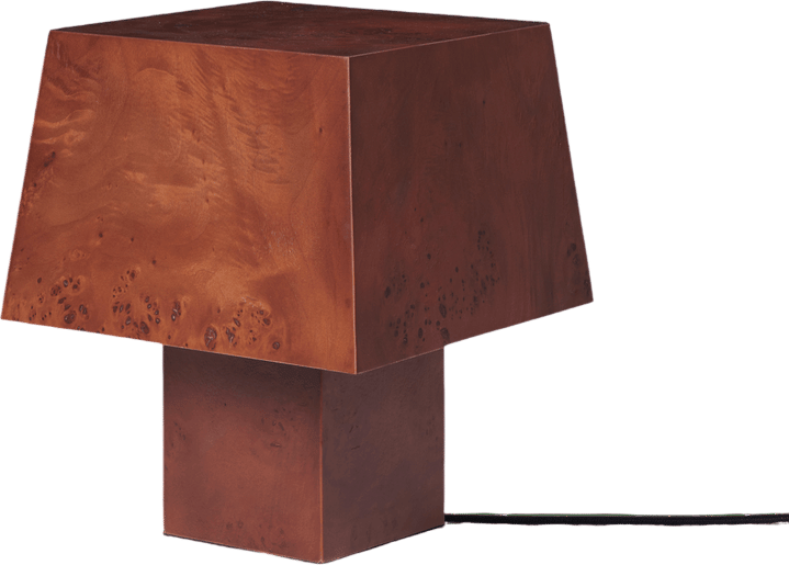 Burl Table Lamp