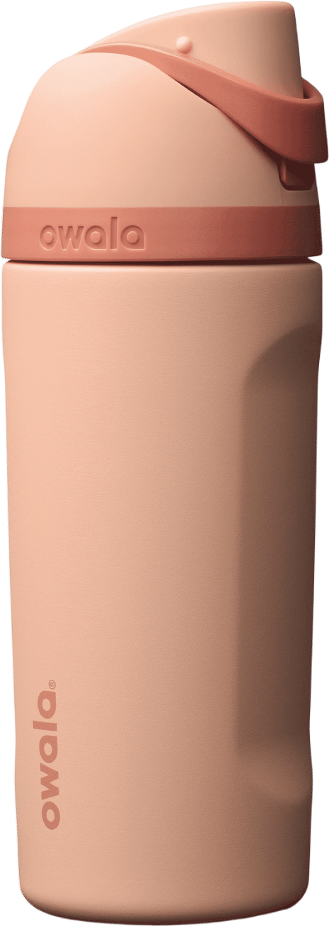 Owala 16oz Kids FreeSip Water Bottle - Peach of Mind