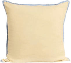 Linen European Pillowcase - Butter